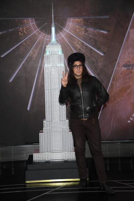 Sean Ono Lennon Visits the Empire State Building - 2020