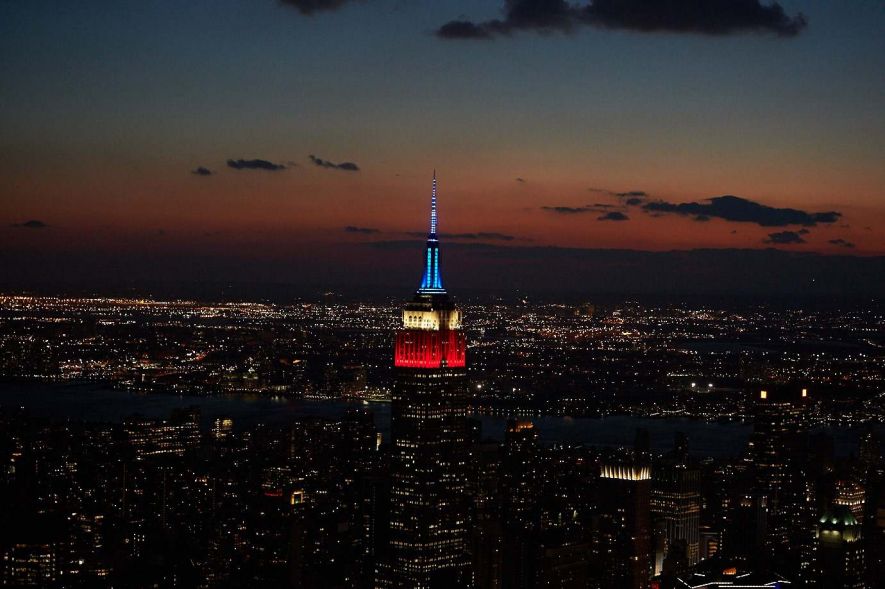 Tower Lights Empire State Building