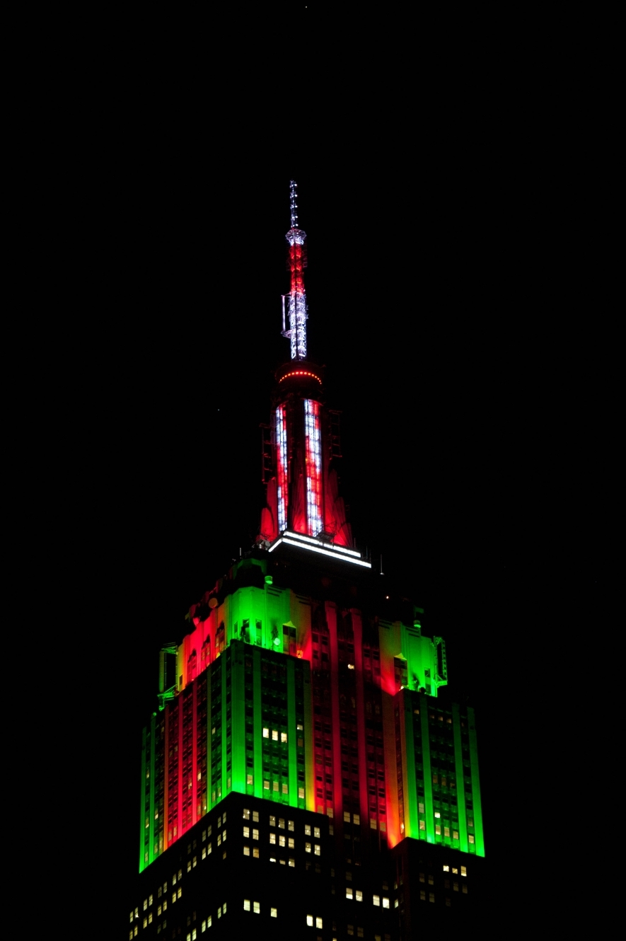 Tower Lights Empire State Building