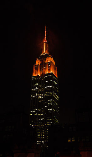 orange tower