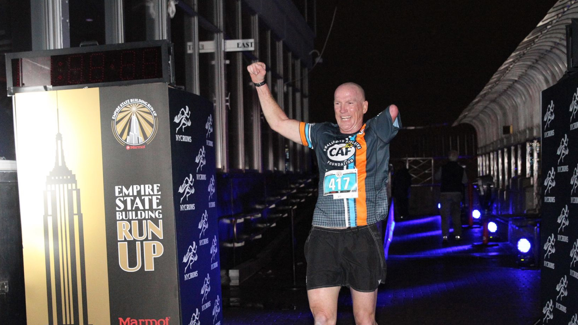 Challenged Athlete Completes Empire State Building Run-Up