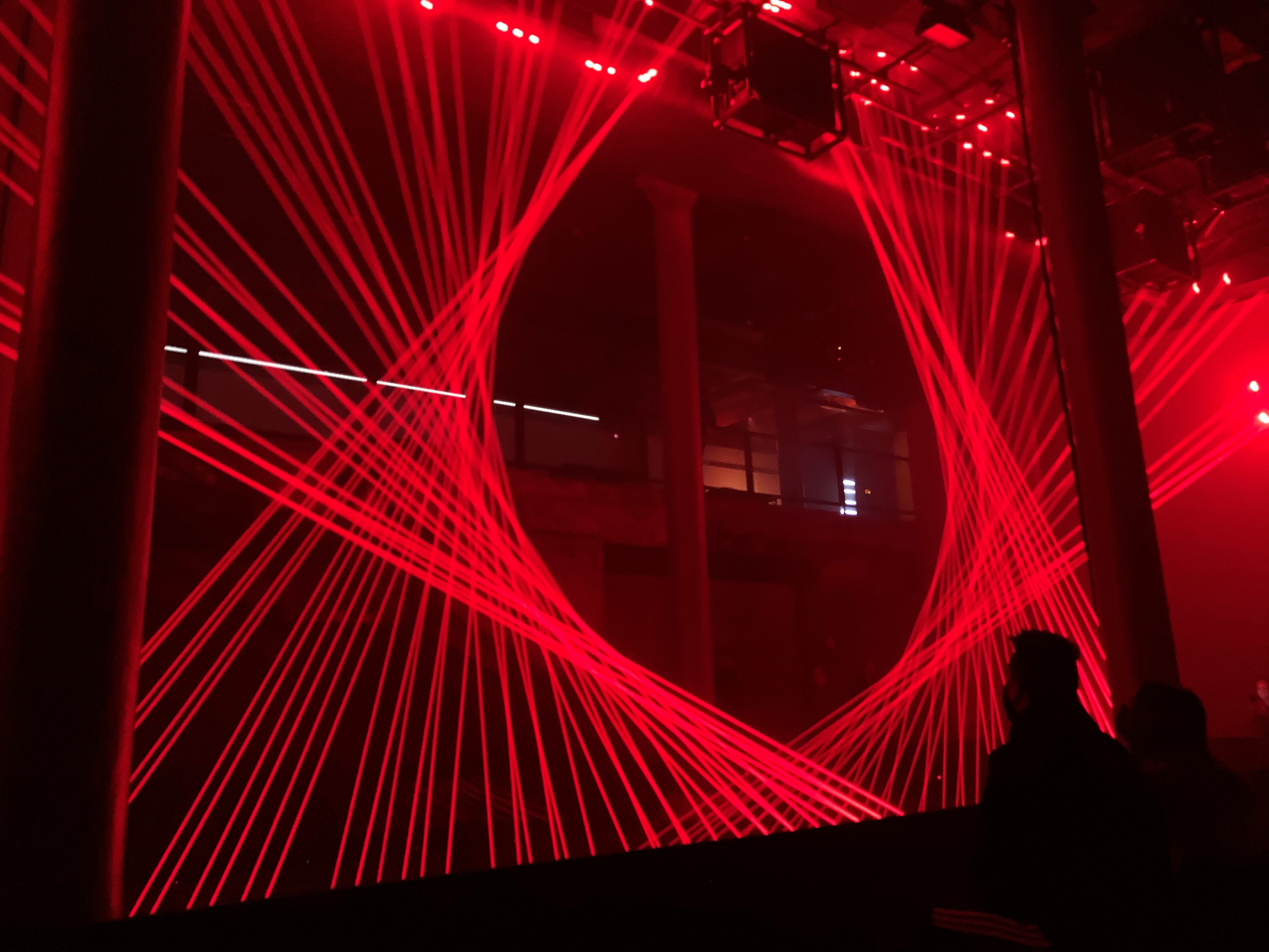 A light show at ARTECHOUSE