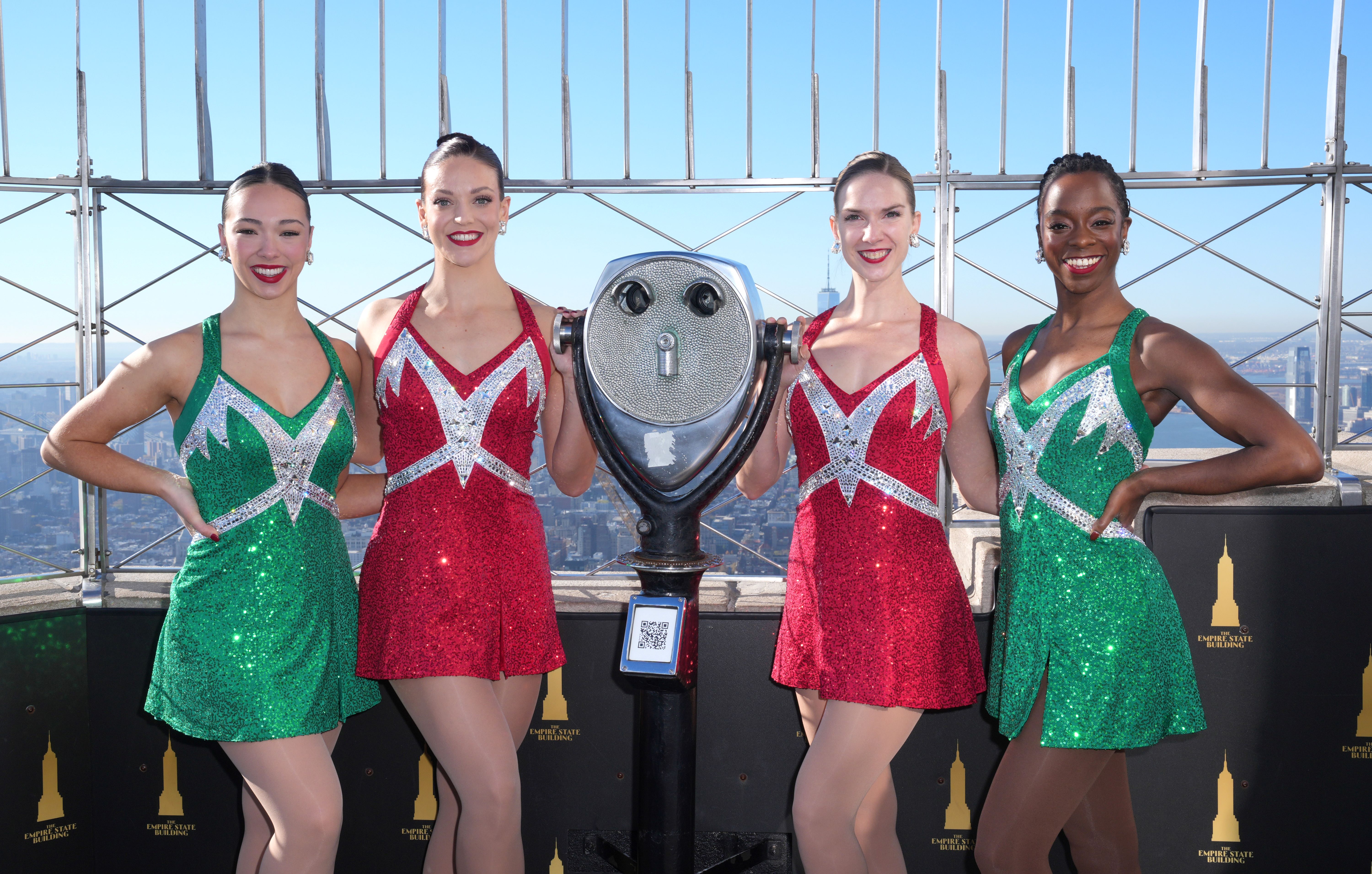 Rockettes on the 86th Floor Observatory