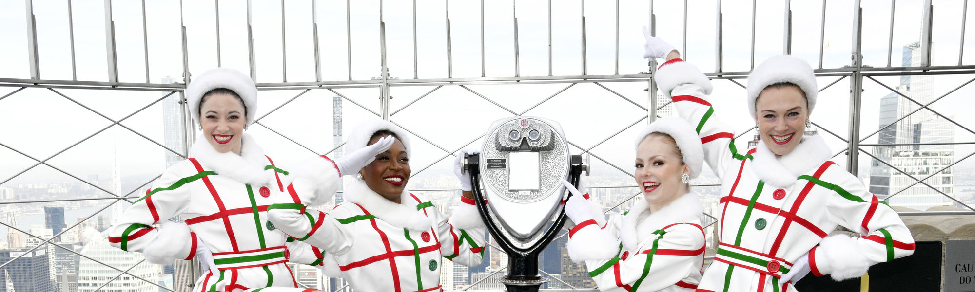 The Rockettes at the Empire State Building