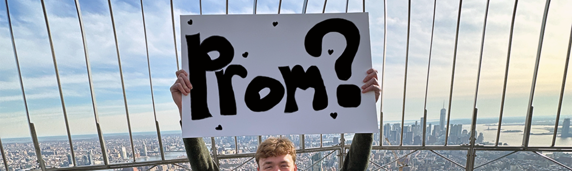 Promposal on the 86th Floor Observatory