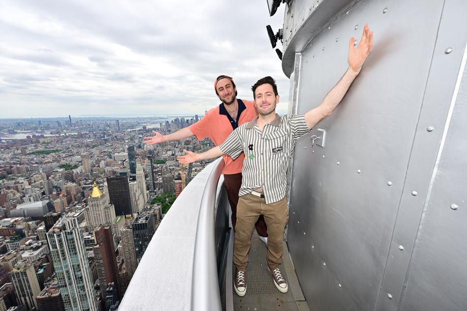 Two Friends on the 103rd Floor
