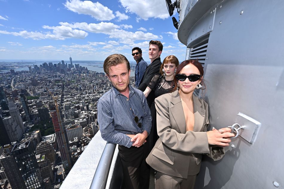 The cast of "House of the Dragon" on the 103rd Floor