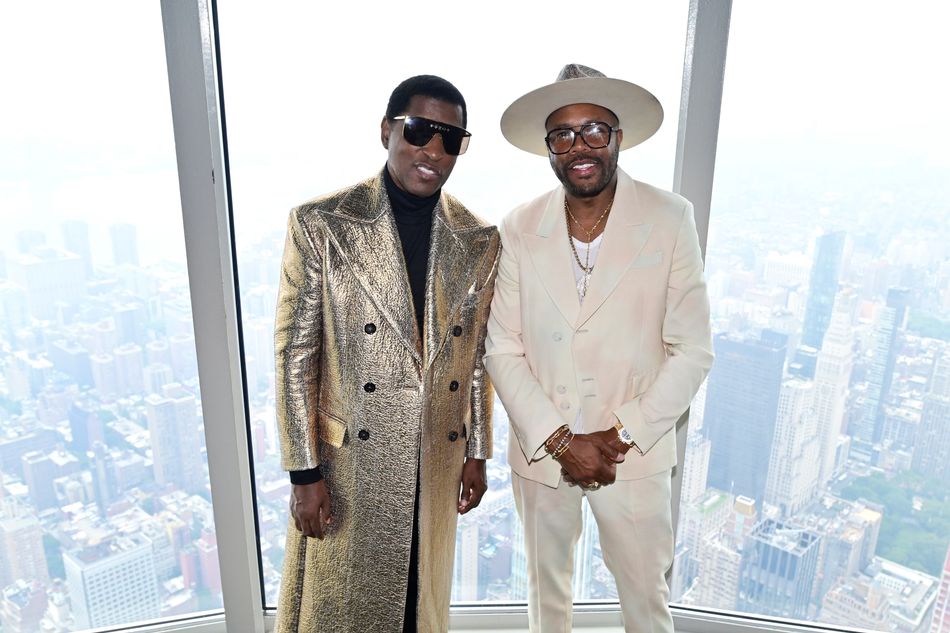 Babyface and D-Nice on the 102nd Floor Observatory