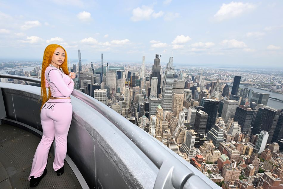 Ice Spice poses on the 103rd Floor
