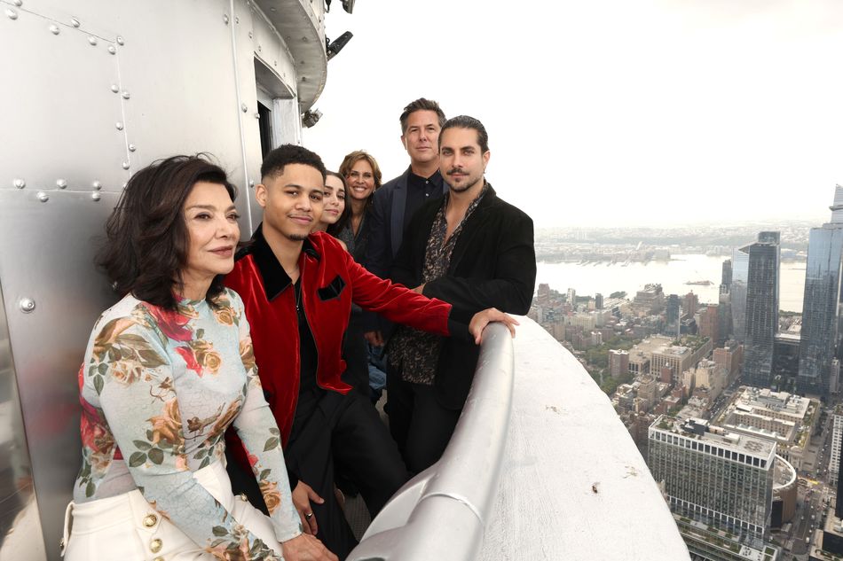 The cast of "The Penguin" on the 103rd Floor