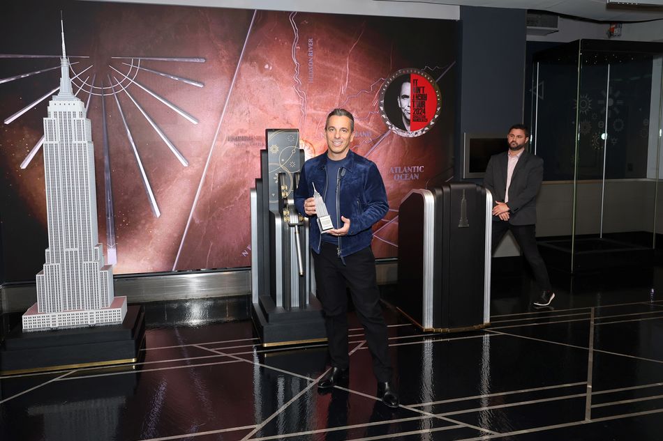 Sebastian Maniscalco lights up the Empire State Building