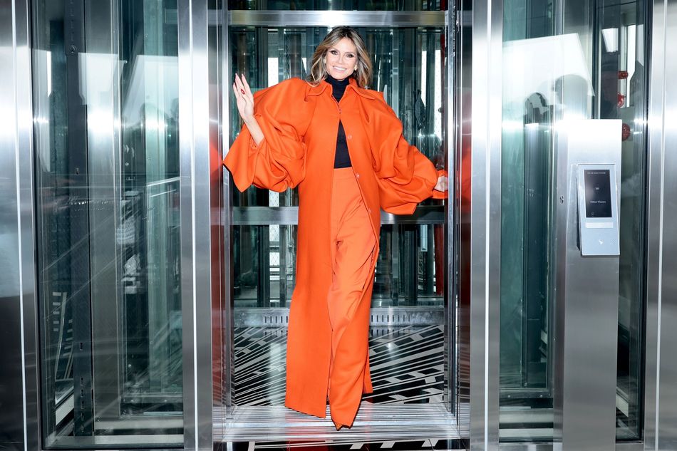 Heidi Klum on the 102nd Floor Observatory