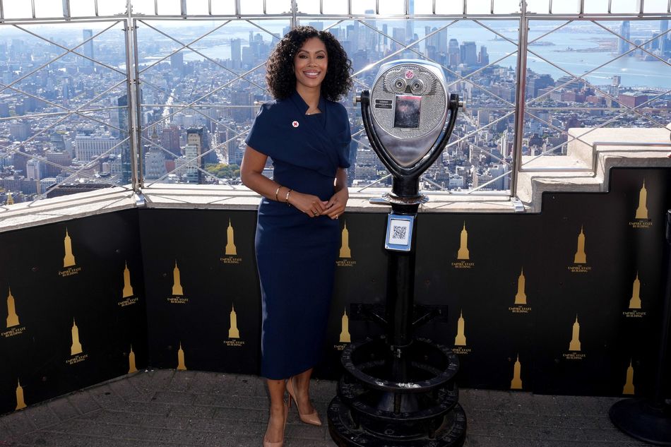 Shirleen Allicot on the 86th Floor Observatory