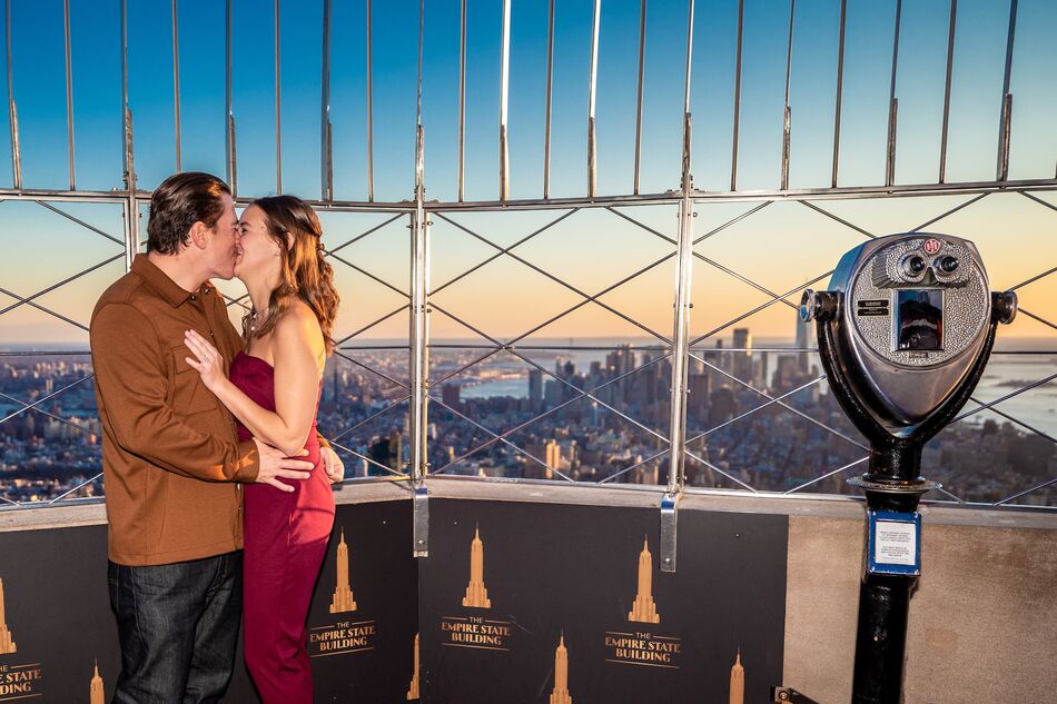 Celebrate Valentine's Day at the Empire State Building