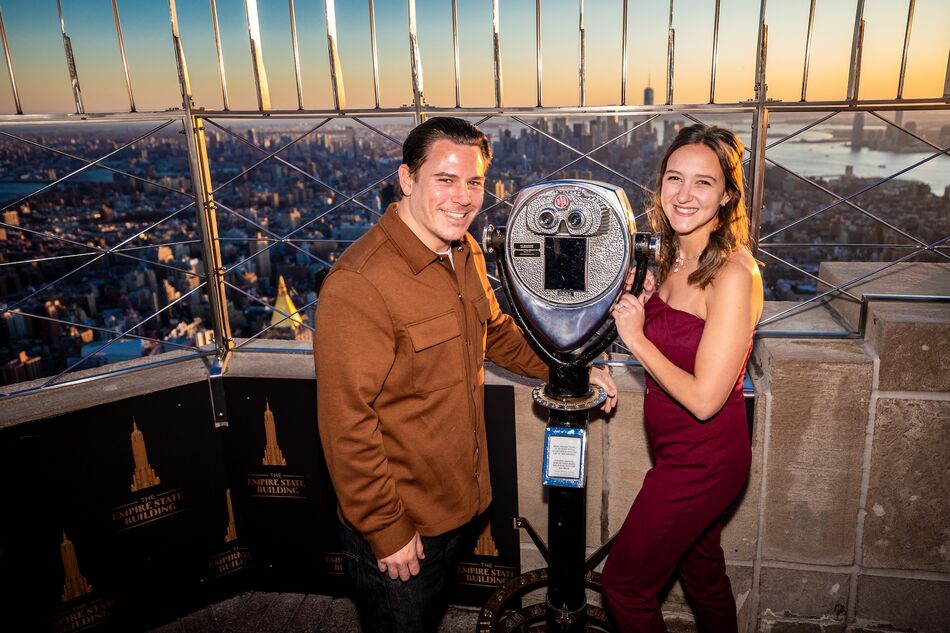 Celebrate Valentine's Day at the Empire State Building