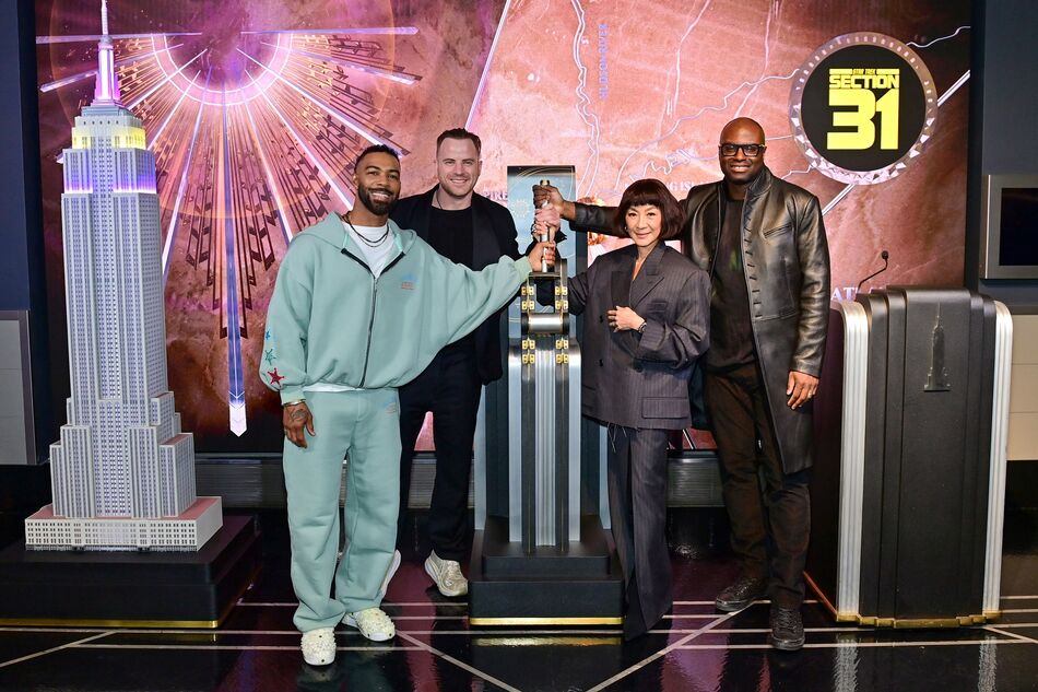 "Star Trek: Section 31" cast lights the Empire State Building