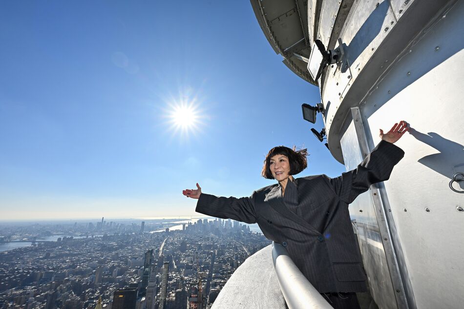 Michelle Yeoh on the 103rd Floor