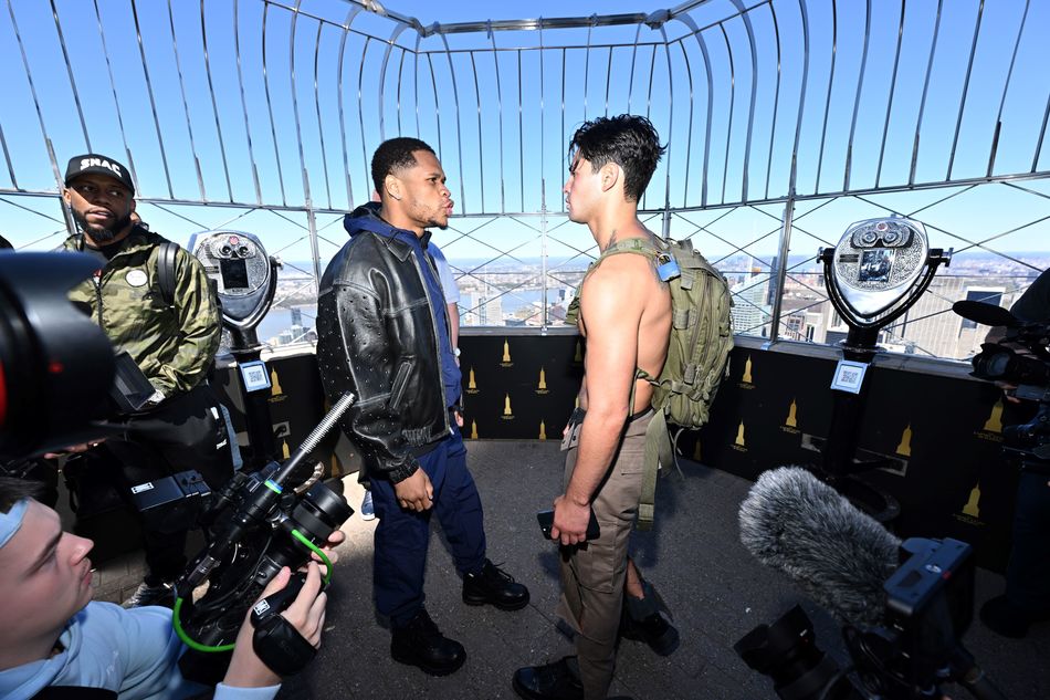 Devin Haney and Ryan Garcia