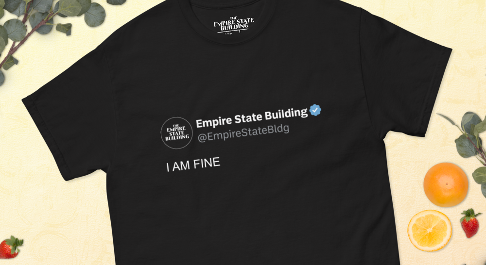 ESB's "I AM FINE" T-shirt