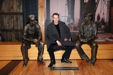 Hayden Christensen at ESB's Construction Exhibit