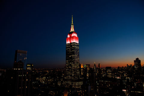 ESB in red and gold
