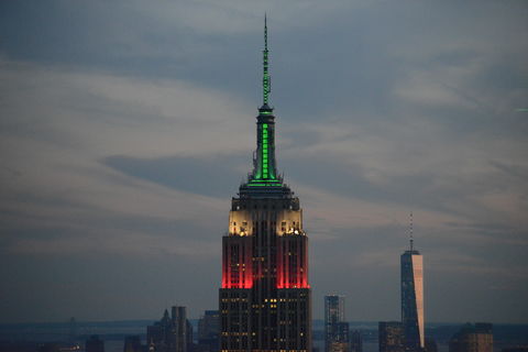 Belinda Lights ESB for Mexican Independence Day