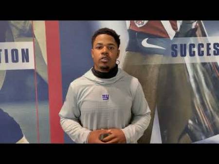Sterling Shepard - Empire State Building 90th Anniversary Shoutout