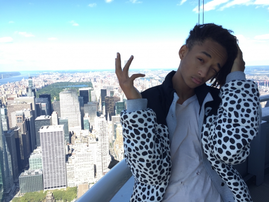 Jaden Smith Empire State Building